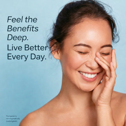 VitalBoost Multi Collagen Bio-Peptides Gummies - Delicious Tropical Fruit Flavor, 60 Count